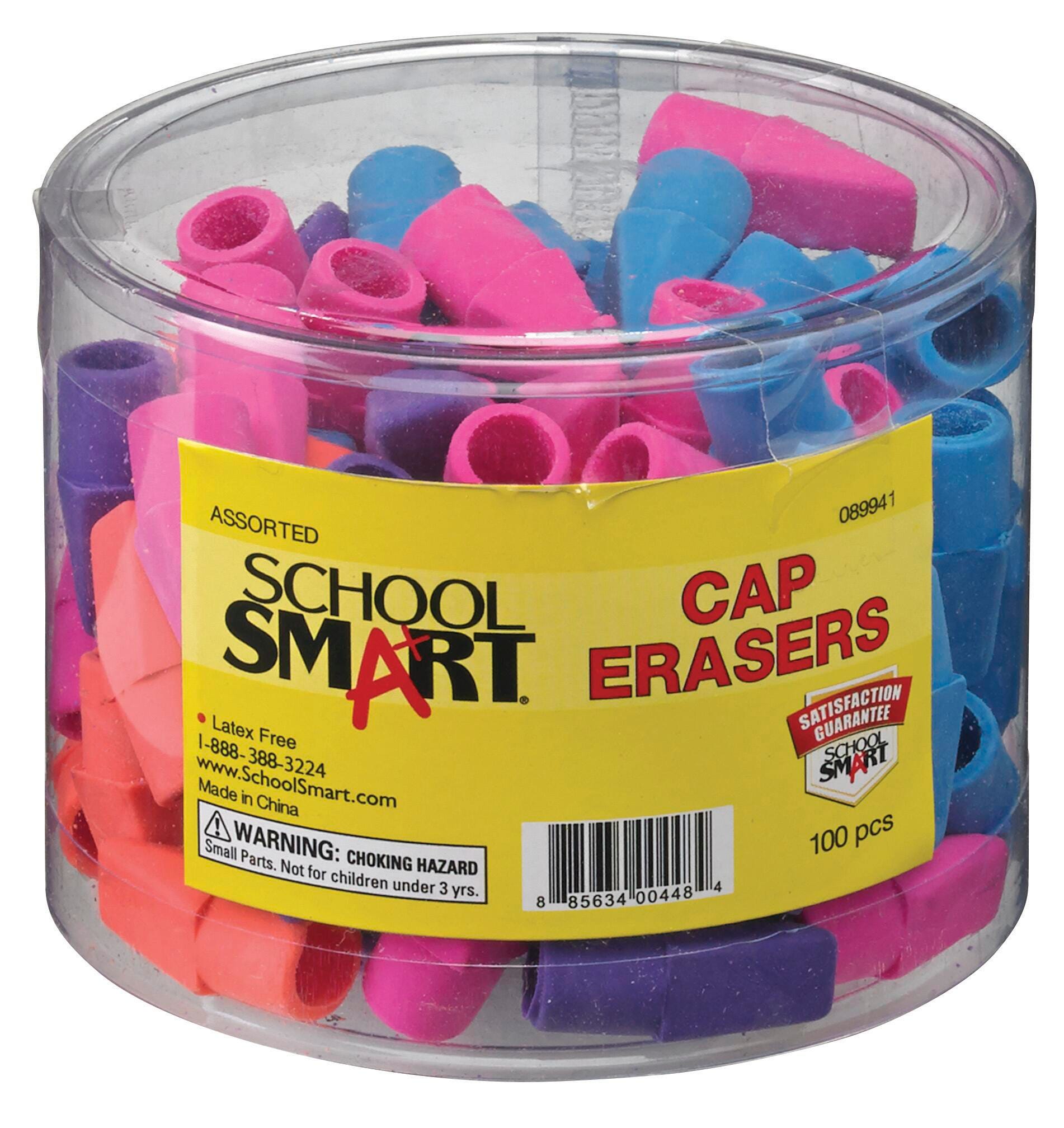 Cap erasers discount